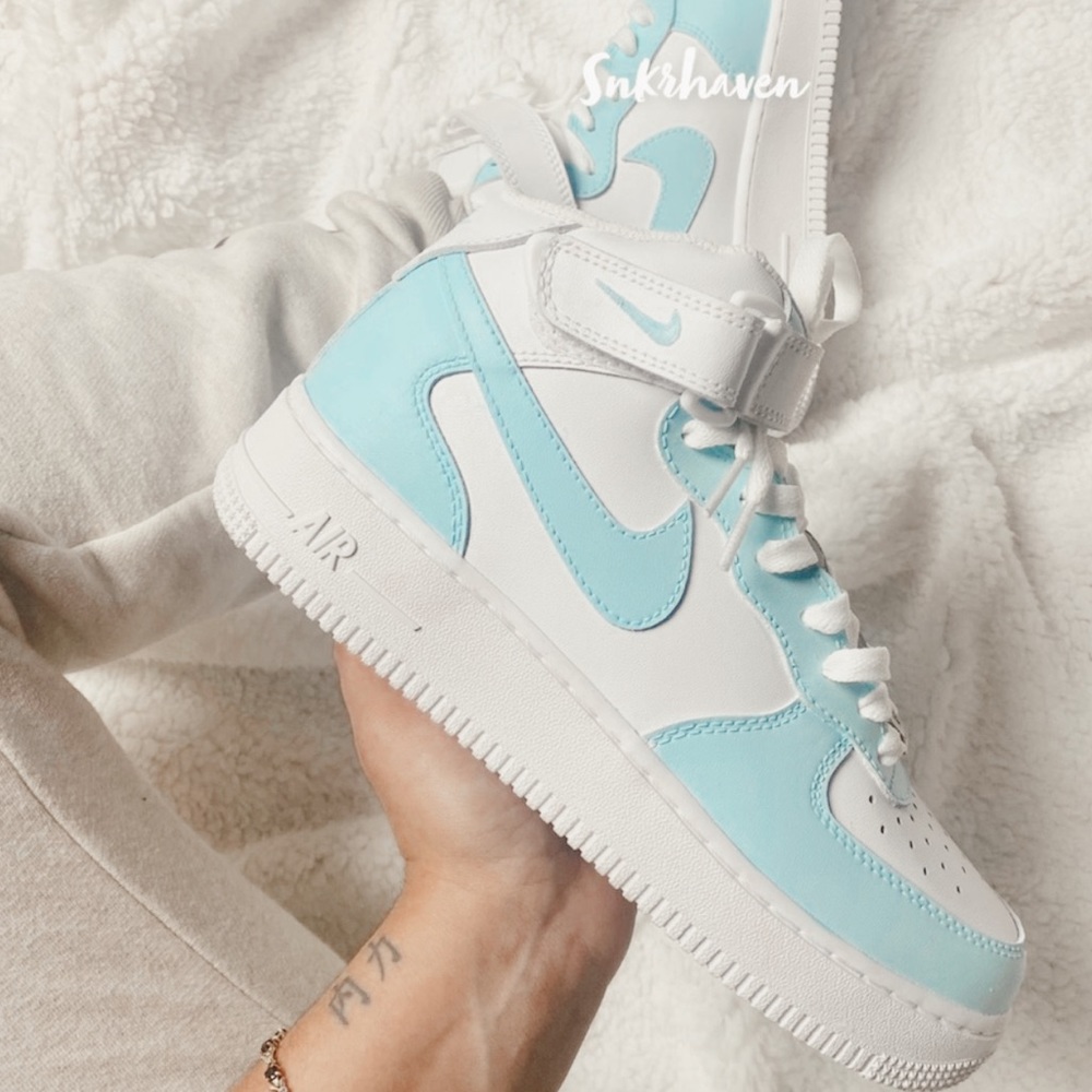 Nike Baby Blue Mids